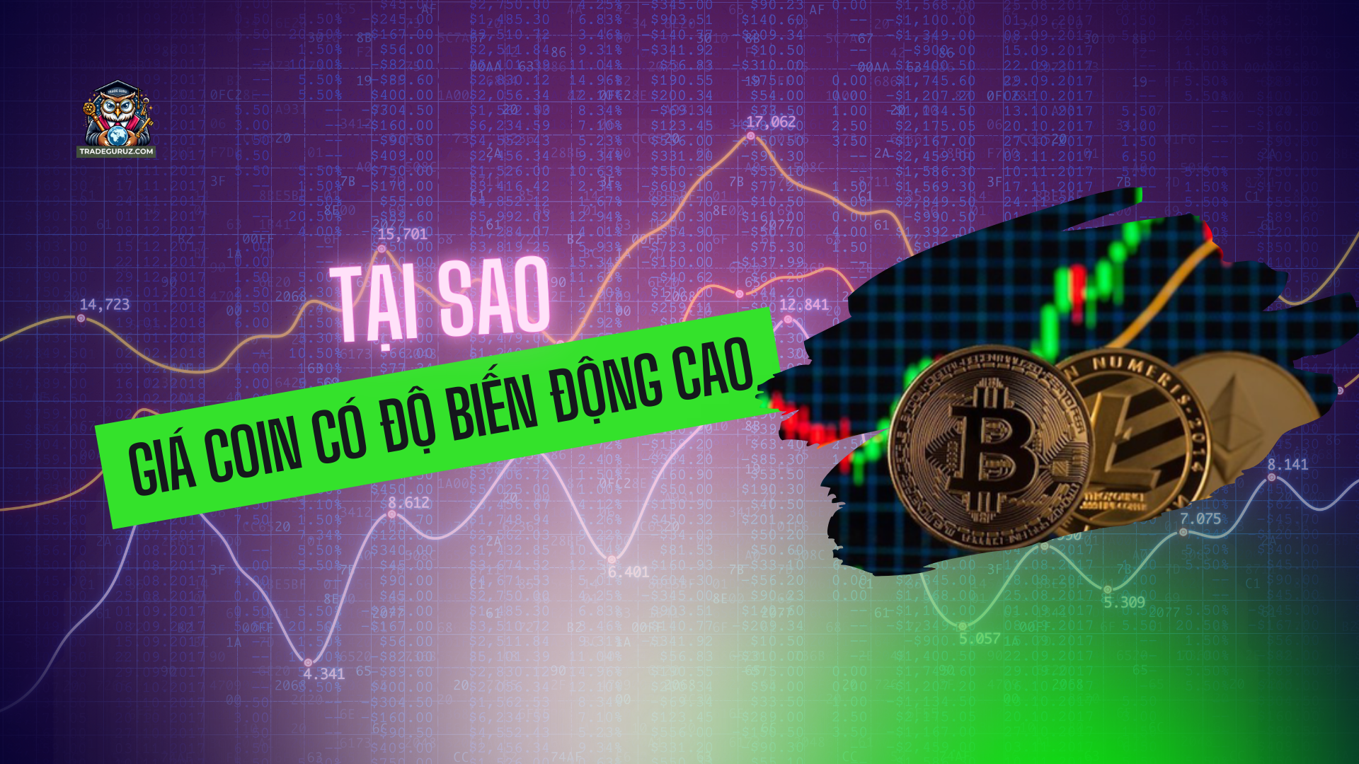 Giá coin thường xuyên biến động khi chịu tác động của nhiều yếu tố